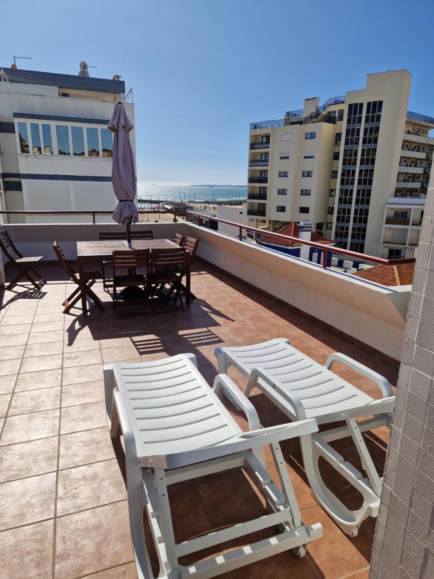 Amazing Terrace Costa Da Caparica Apartment Exterior photo
